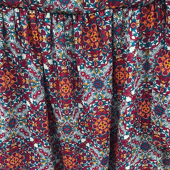 Xhilaration Blue/Gray Paisley Dress - Size Small - Picture 5 of 8